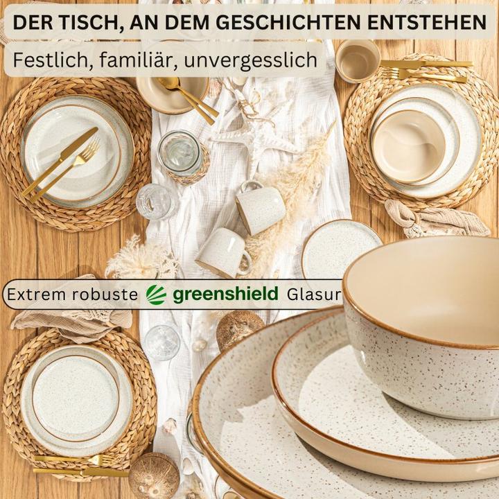 Produktbild Sänger Geschirr Tafelservice Rio Creme (12 Stück)