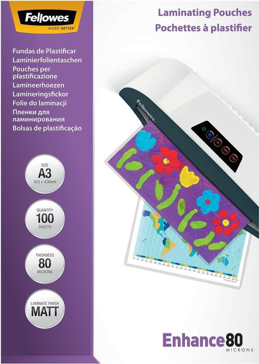 Fellowes Enhance 80 (A3, 100 Stk., 80 µm)