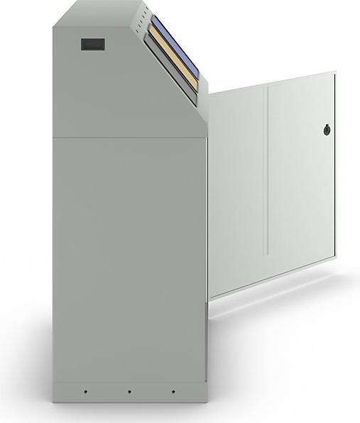 Actual product image kaiserkraft Recyclable material collector, steel (90 l)