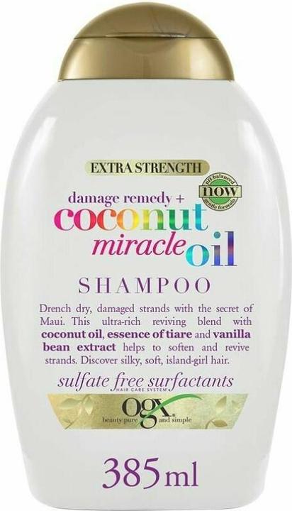 Ogx Coconut Miracle Oil shampoo 385 ml (385 ml, Liquid shampoo)