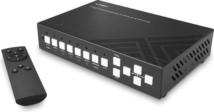 Actual product image Lindy 5 Port Seamless Multiview