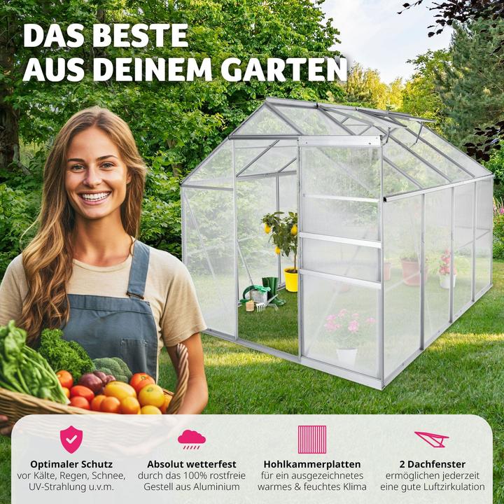 Produktbild tectake Gewächshaus