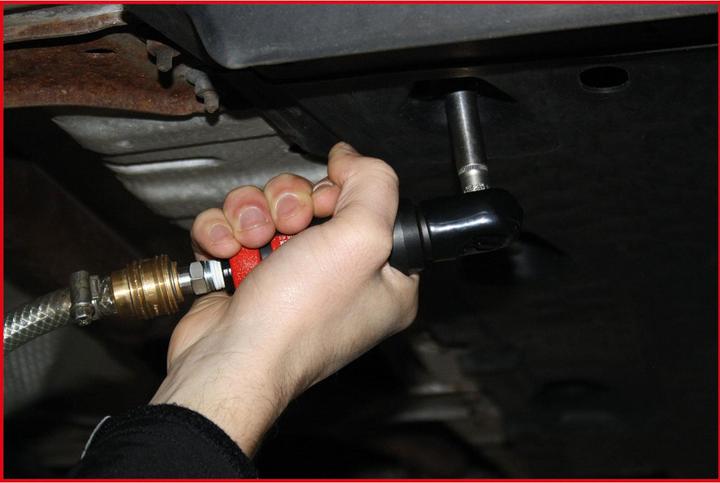 Produktbild KS Tools SlimPOWER Mini-Druckluft-Umschaltratsche, max. 6,3 bar (90 psi), 1/4" (1/4")