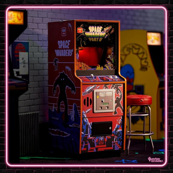 Actual product image Numskull Quarter Scale Arcade Cabinet - Space Invaders Part II