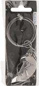 Actual product image Ootb Metal keychain, Broken Heart