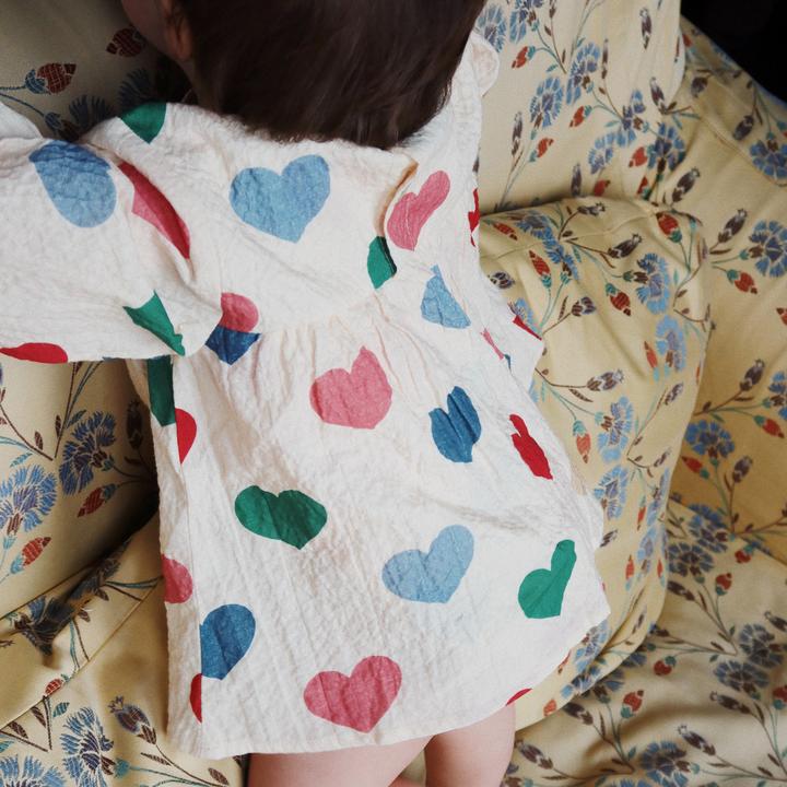 Actual product image Konges Slojd Elin romper Bon Coeur Colore Frappe (86)