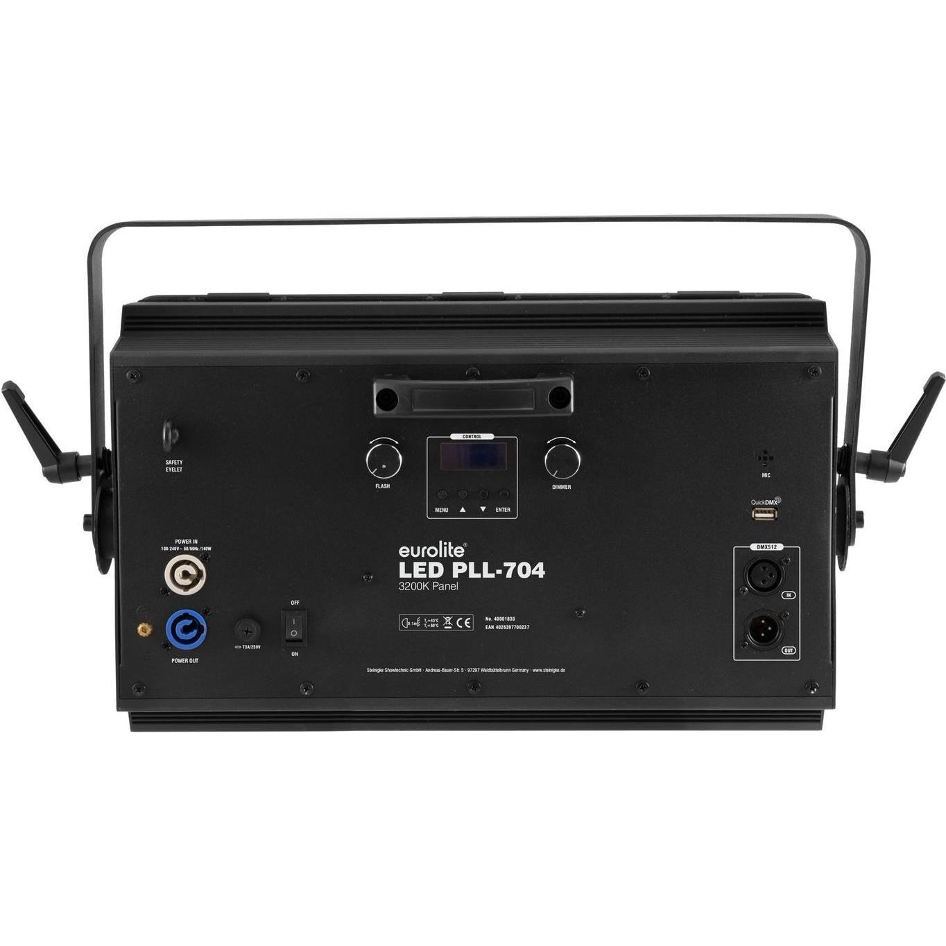Thumbnail - Eurolite LED PLL-704 3200K Panel (Set), Studioblitz, Weiss
