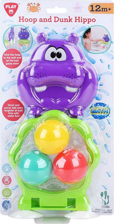 Actual product image Play Basketball hippo set, 4-piece