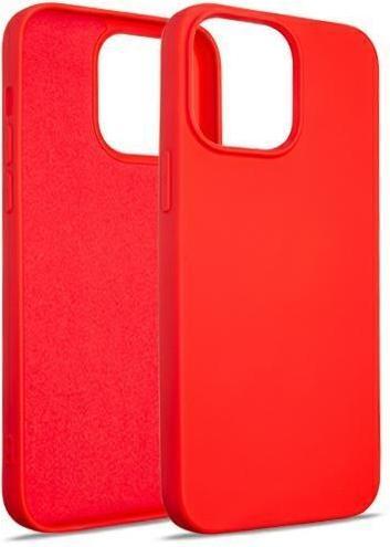 Produktbild Beline Etui Silicone iPhone 15 Pro Max 6,7" czerwony/red (Apple iPhone 15 Pro Max)