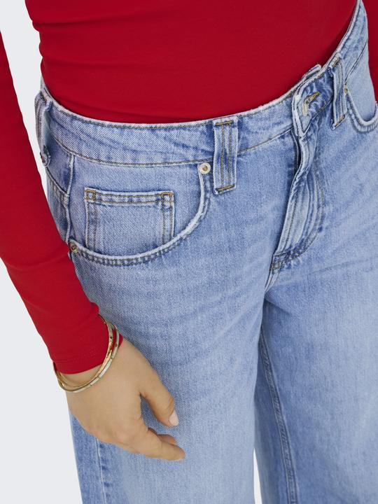 Produktbild Only ONLFRANKIE Hohe Taille Barrel Fit Jeans Locker geschnitten (32)