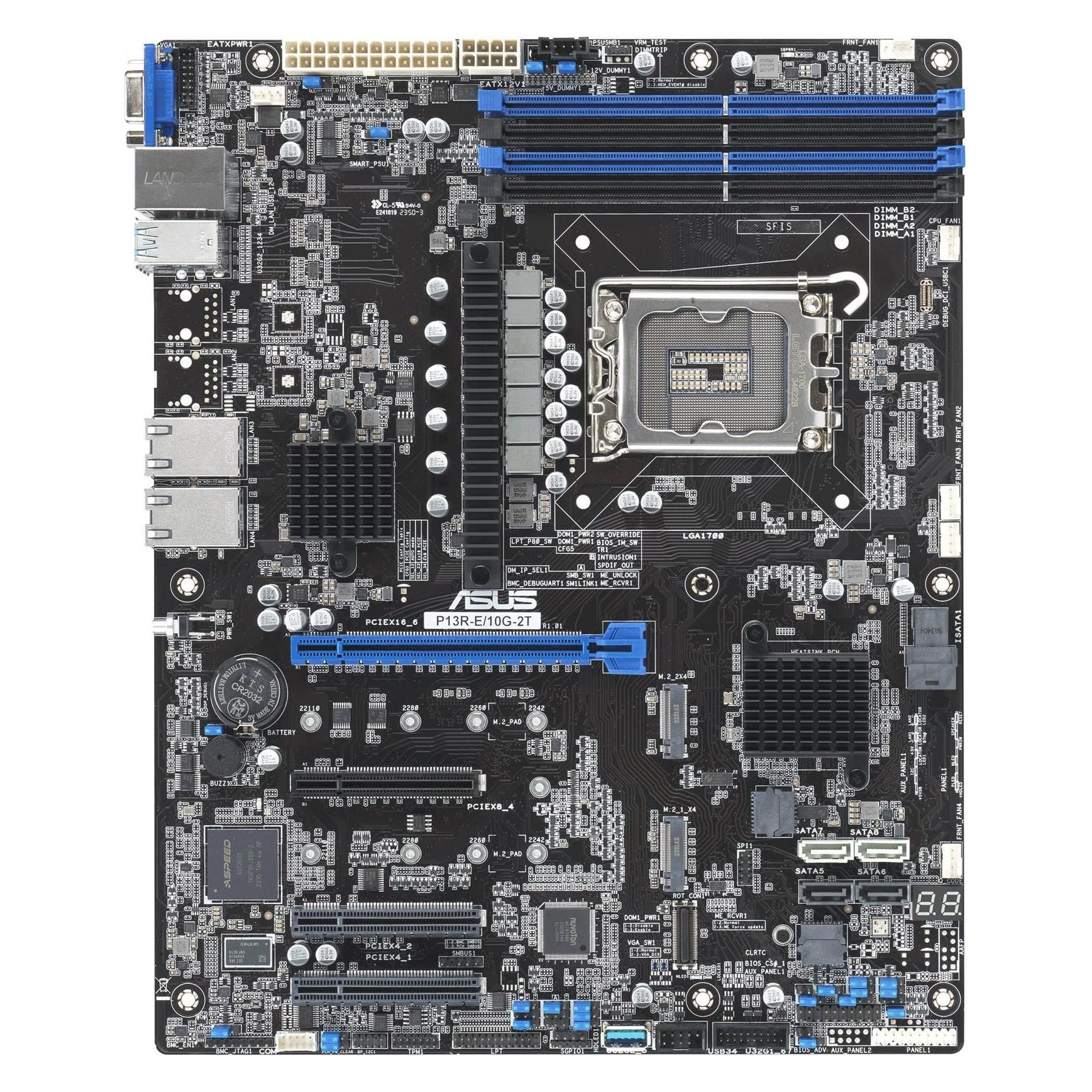 ASUS P13R-E/10G-2T (LGA 1700, Intel C266, ATX), Mainboard