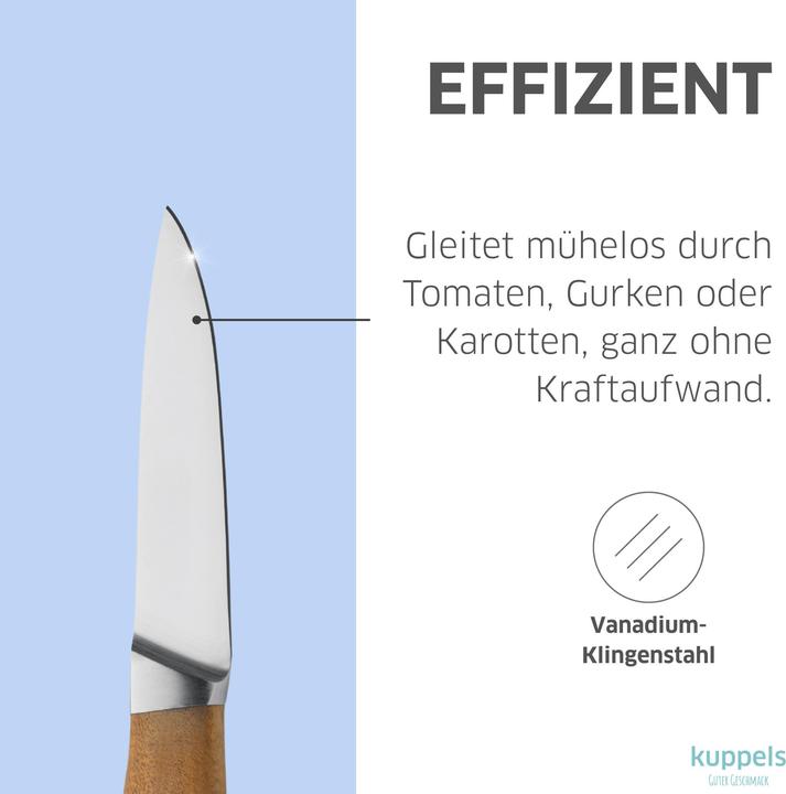 Produktbild Kuppels WOOD Spickmesser, Akazienholz (9 cm)