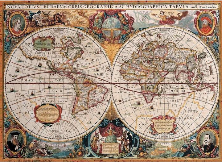 Produktbild Eurographics Orbis Geographica Antike Weltkarte (1000 Teile)