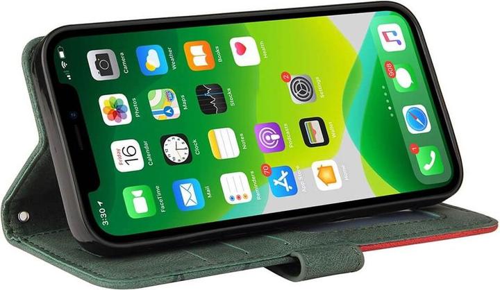 Actual product image Cover-Discount iPhone 15 - Dual colour case cover green (Apple iPhone 15)