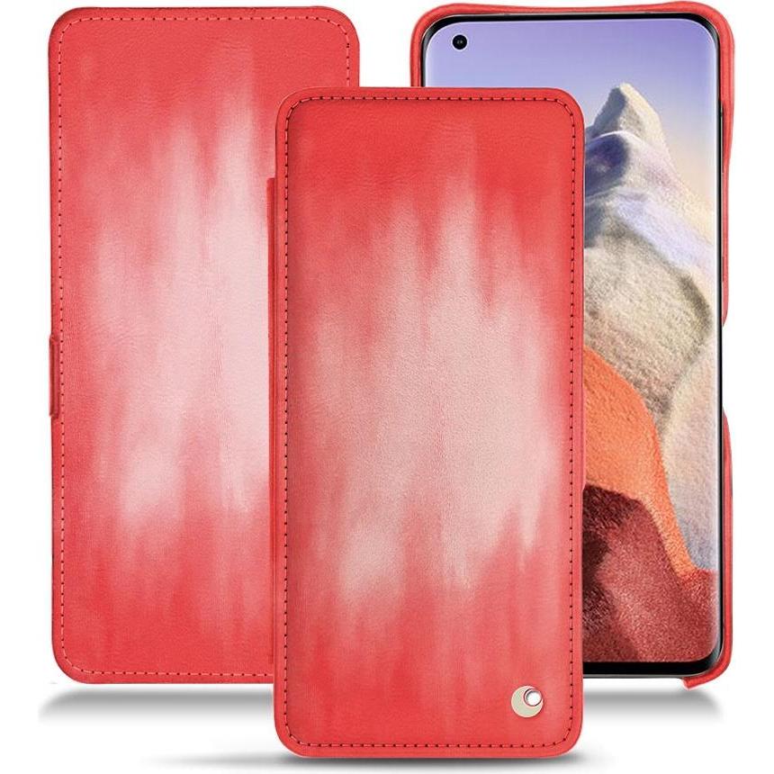 Thumbnail - Noreve Lederschutzhülle horizontal (Xiaomi Mi 11 Ultra), Smartphone Hülle, Rosa