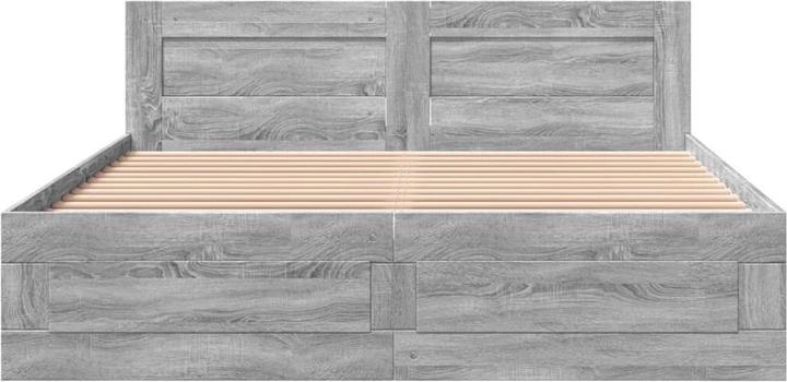 Produktbild VidaXL Bettgestell mit Kopfteil (160 x 200 cm)