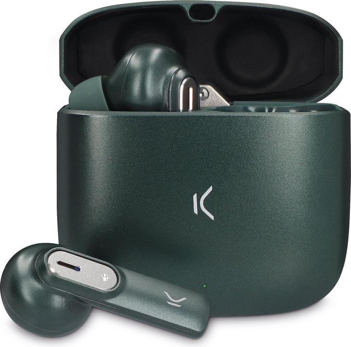 Image du produit KSIX Spark Earphones Vert Militaire (7 h, Sans fil)