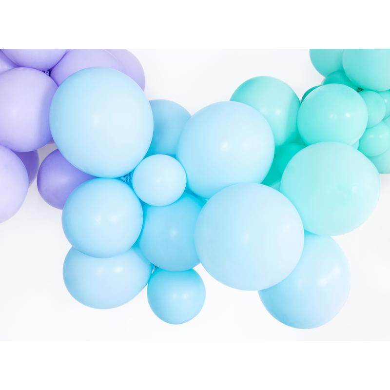 Thumbnail - Partydeco Ballons Strong Bleu Clair Pastel
