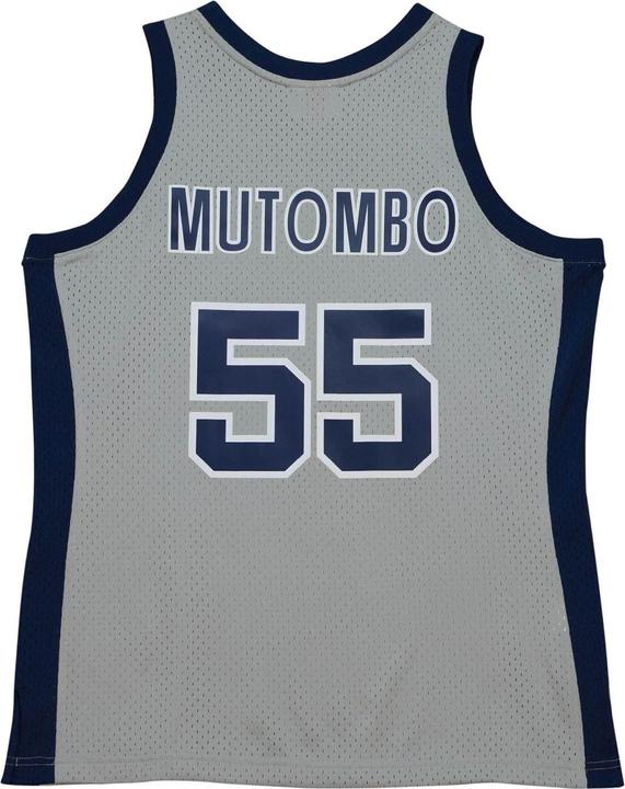 Actual product image Mitchell & Ness Dikembe Mutombo Georgetown University Swingman Jersey (S)