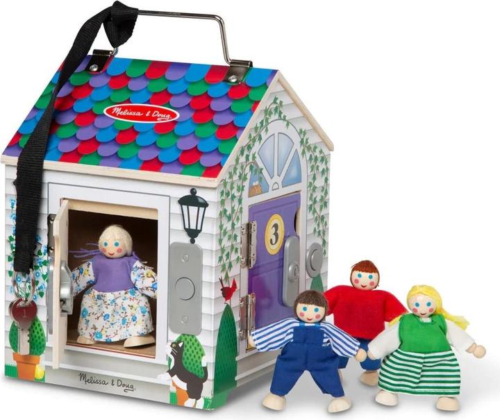 Produktbild Melissa & Doug Holzhaus Mit Türschellen