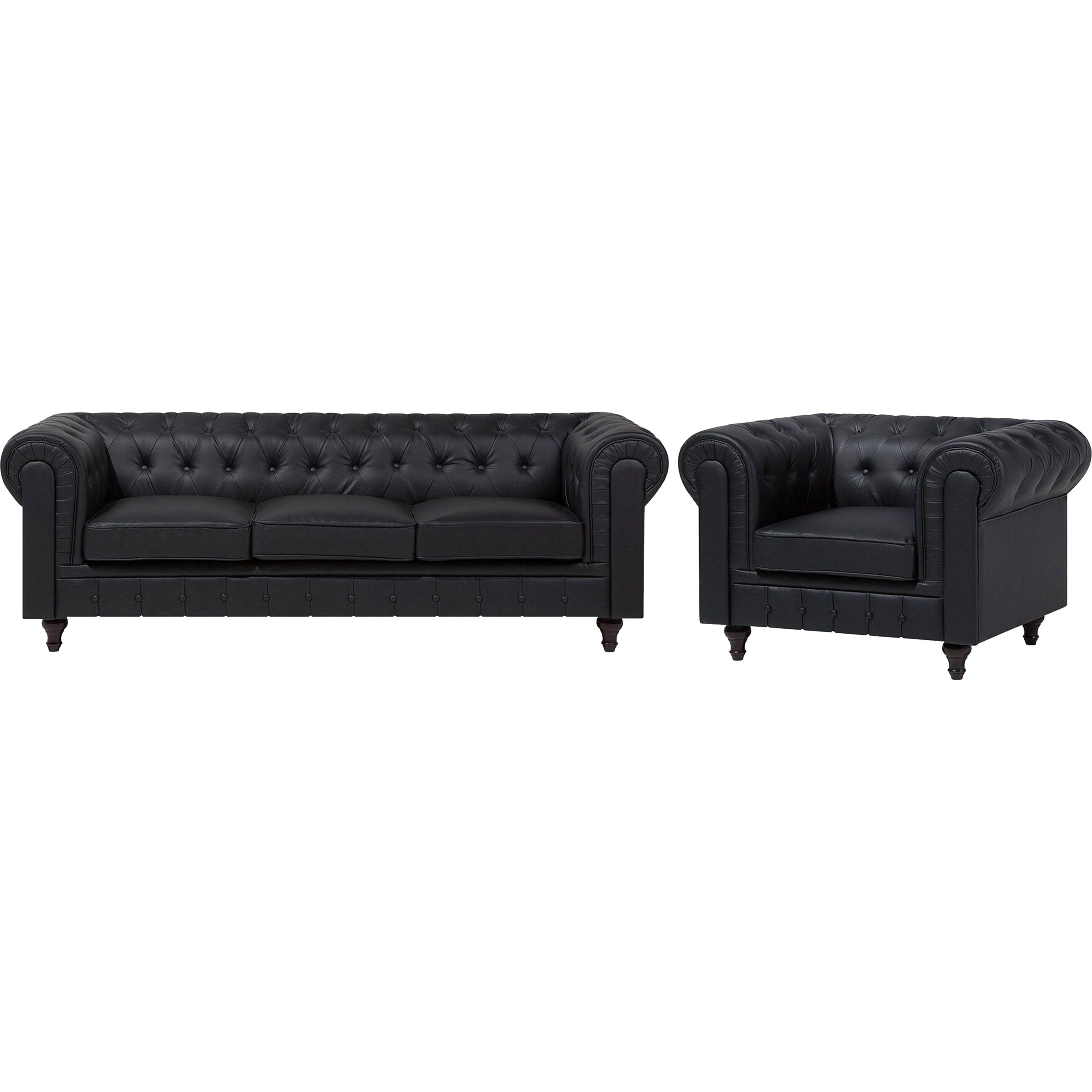 Thumbnail - Beliani, Sofa, Chesterfield (Polstergruppe)