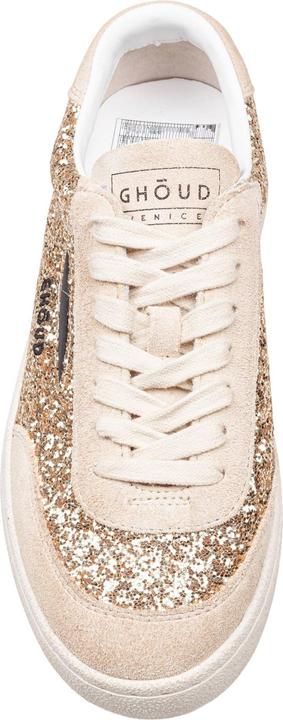 Produktbild Ghoud lido suede and glitter sneakers color sand/gold (41)