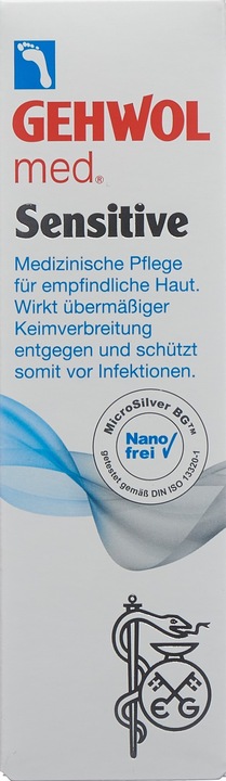 Produktbild Gehwol med Sensitive (Fusscrème & Fussgel, 75 ml)