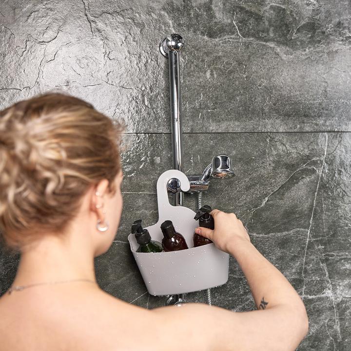 Produktbild Relaxdays 3x Duschkorb (23 x 10 x 25 cm)