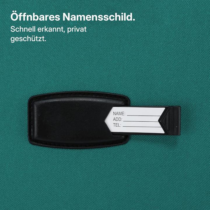 Produktbild Münicase Erweiterbarer Stoffkoffer mit Frontfächern (38 l)