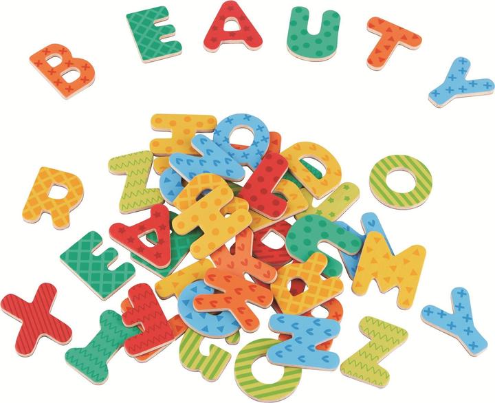Actual product image Spielba Buchstaben magnetisch 60 Stk.