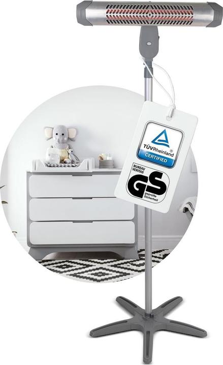 Actual product image Babyruf Changing table - heater BR80