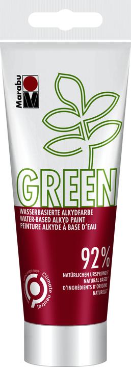 Actual product image Marabu Craft Paint Alkyd Paint Green Cherry Red, 100 ml (100 ml)
