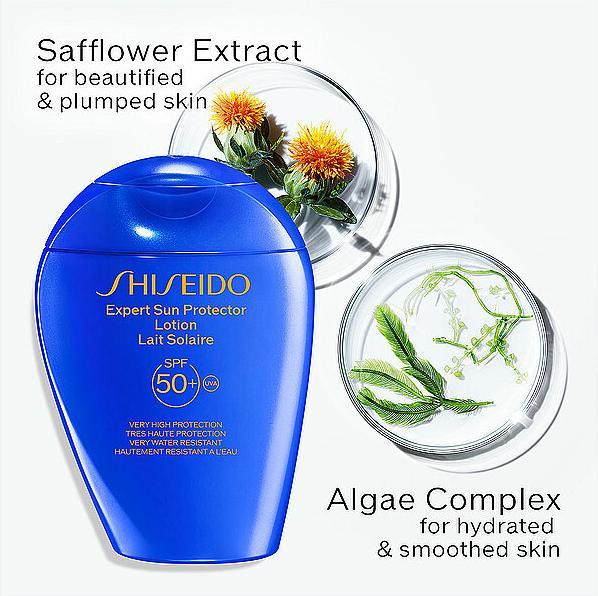 Produktbild Shiseido Expert Sun (Sonnenlotion, SPF 50, 300 ml, 388 g)