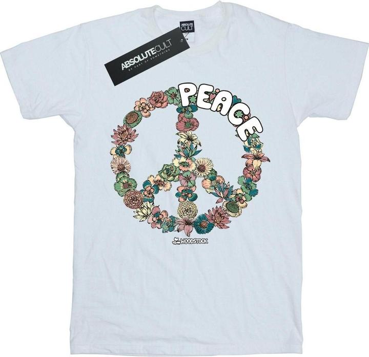 Produktbild Woodstock Floral Peace TShirt Mädchen (140, 146)
