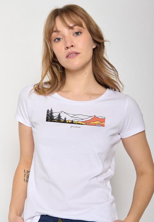 Immagine prodotto Greenbomb Women's Nature Hike Mountains Loves T-Shirt (M)