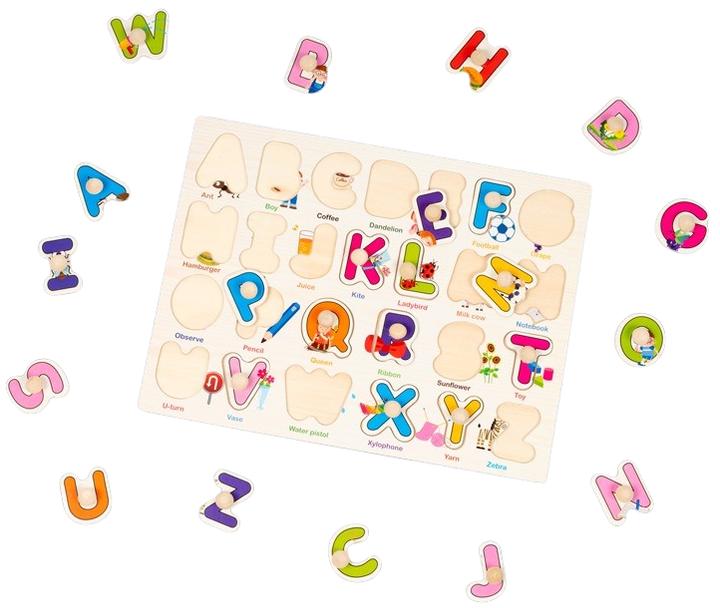 Image du produit The twiddlers Puzzle à encastrement Set de 4 animaux sauvages Apprendre (4 pièces)