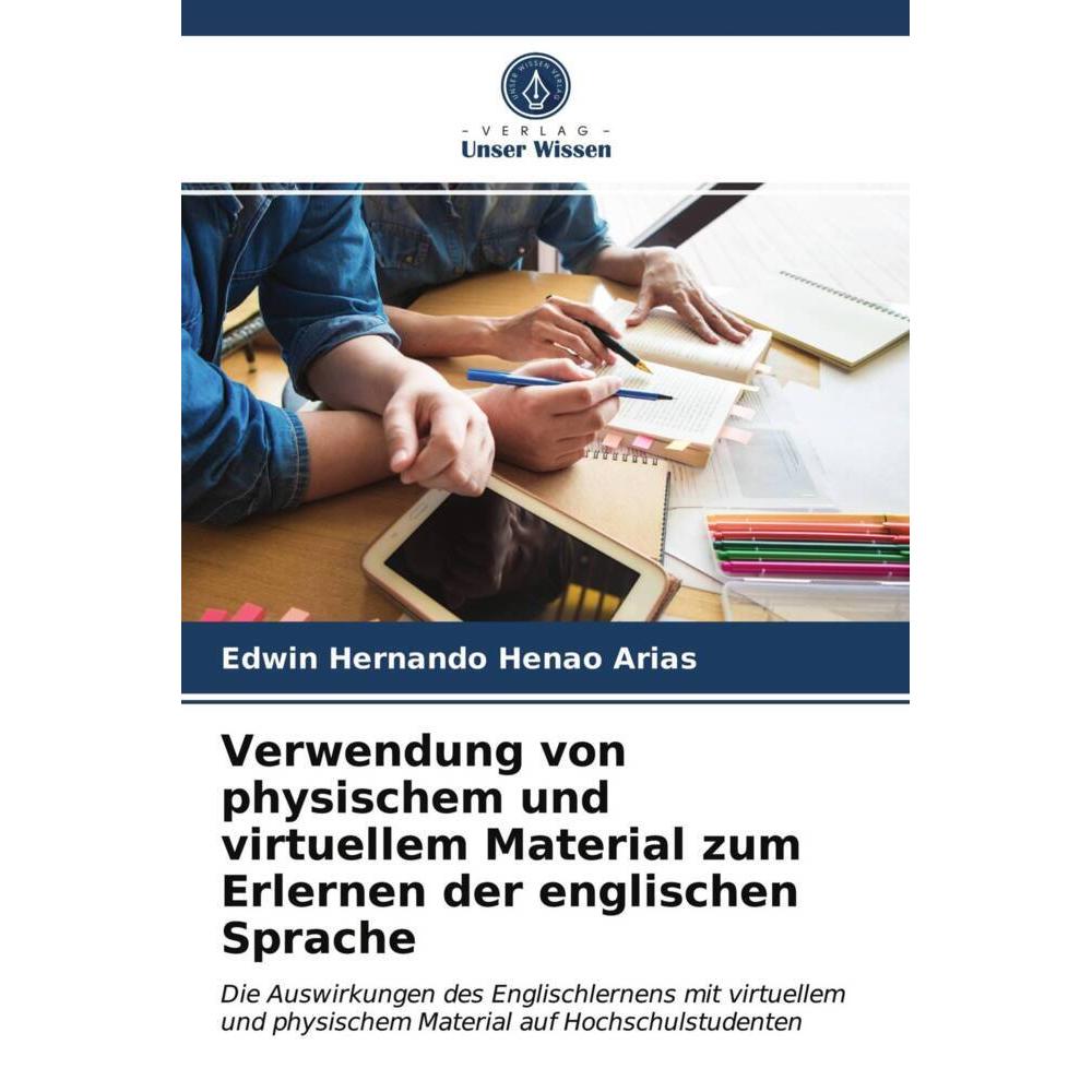 Verwendung von physischem und virtuellem Material zum Erlernen der englischen Sprache, Schulbücher von Edwin Hernando He...