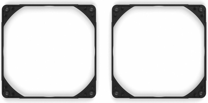 Actual product image Noctua NA-IS1-14 chromax.black spacer for 140 mm fan - set of 2