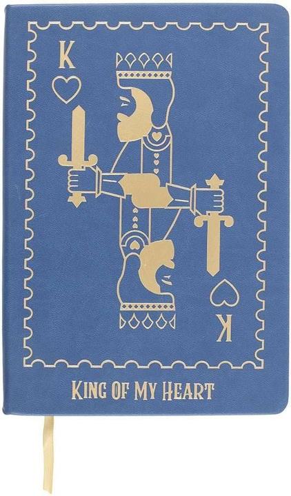 Something Different - Cahier KING OF MY HEART (A5, À rayures)