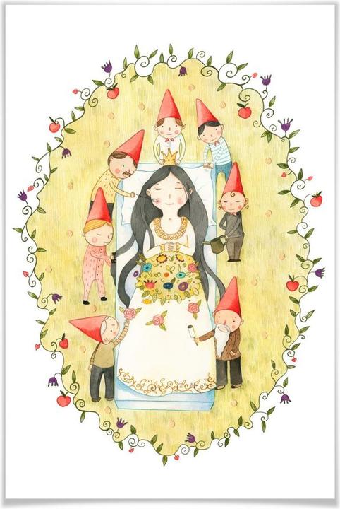 Produktbild Trenddeko Loske - Schneewittchen (70 x 100 cm)