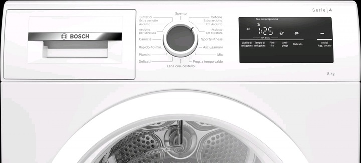 Image du produit Bosch Hausgeräte Série 4 AutoDry Sèche-linge à pompe à chaleur 8 kgA ITModèle (8 kg, Droite)