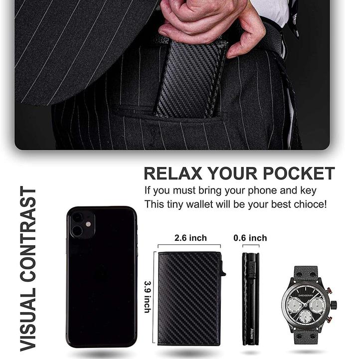 Image du produit Cadorabo Étui avec porte-carte compatible avec Airtag