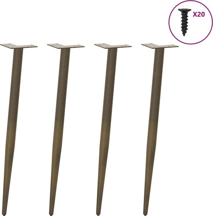 Actual product image vidaXL Konsolentischbein