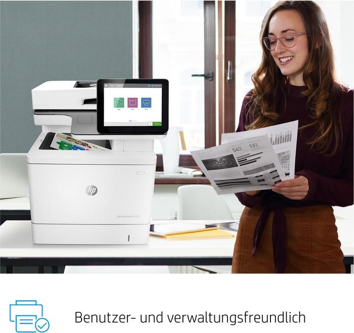 Produktbild HP M578dn LaserJet Enterprise (Laser, Farbe)