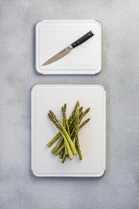 Image du produit KitchenAid Classic 2pc Polypropylene Chopping Board Set, 20 x 25cm, 35 x 28cm