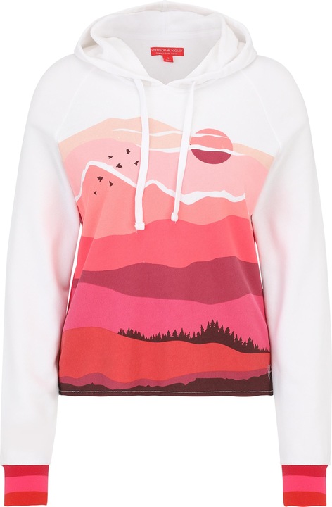 mountain sunrise pinks