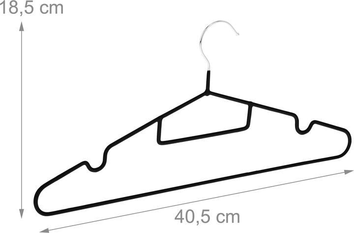 Produktbild Relaxdays 24x Kleiderbügel (24x)