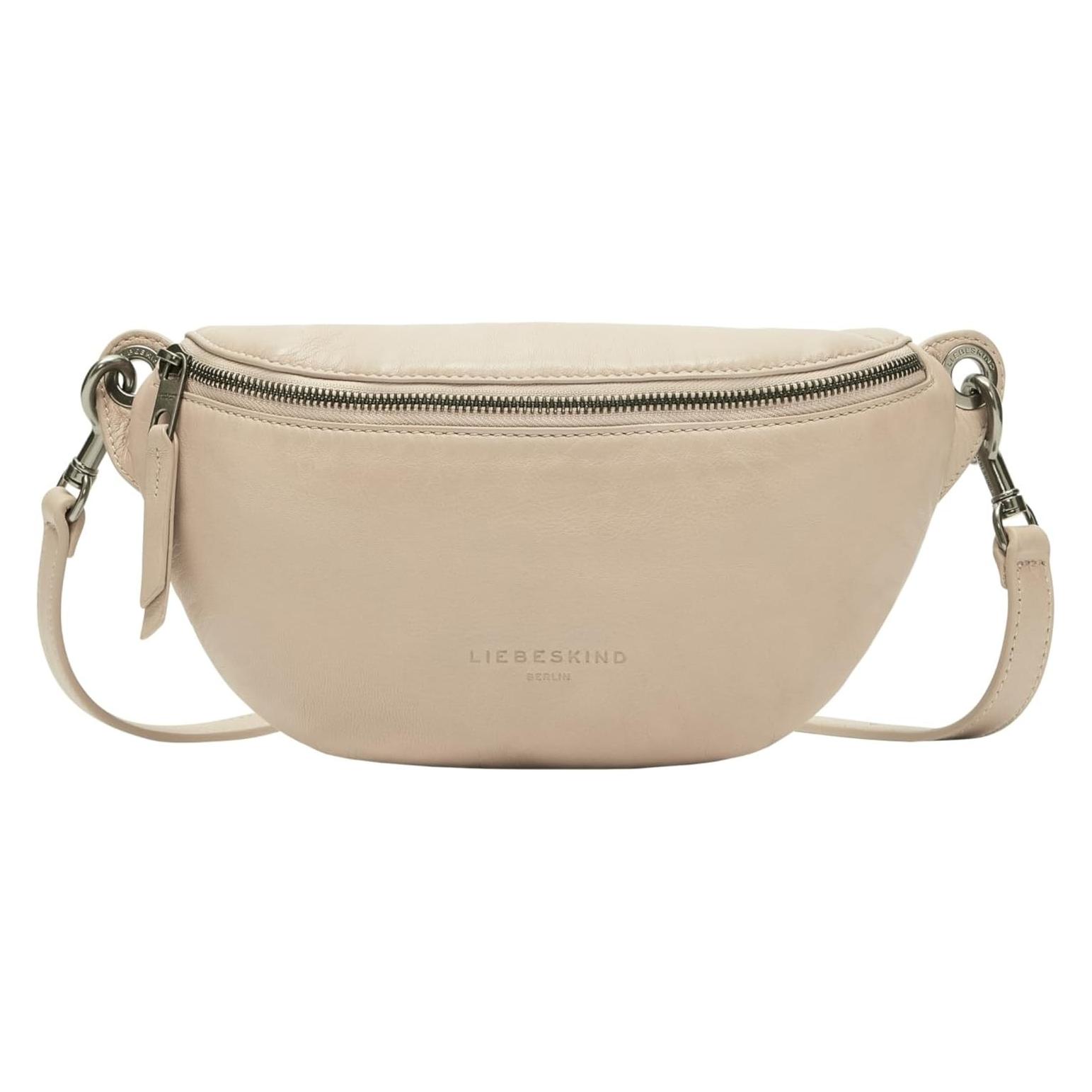 Liebeskind Berlin, Damen, Handtasche, Belt-Bag Gürteltasche Aus Leder, Beige