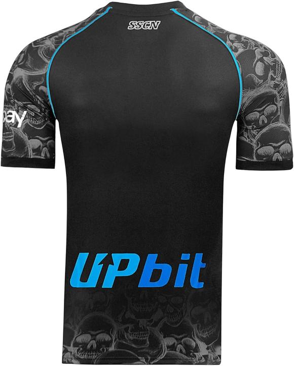 Productafbeelding SSC Napoli Race-shirt, EA7, driekleurig wapen, technische stof, Dry Touch, 2023/2024 (M)