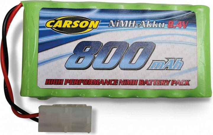 Carson RC Sport model battery (lead) 8.4 V 800 mAh Cell count: 7 Softcase Tam (8.40 V, 800 mAh)